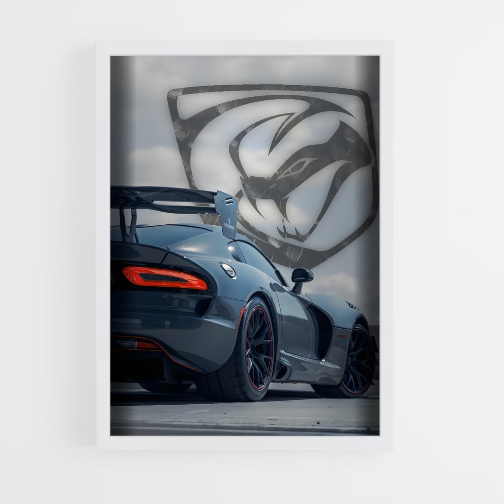 Poster Viper Revolution – affiche Dodge (vue 3)